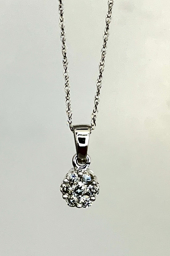 Natural Diamond Pendant